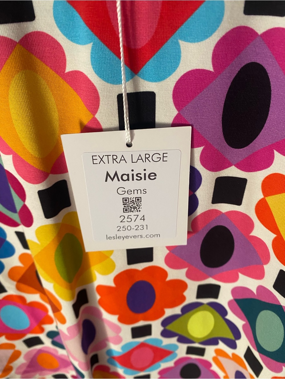 Lesley Evers Maisie Cotton Tee NWT - Picture 3 of 4